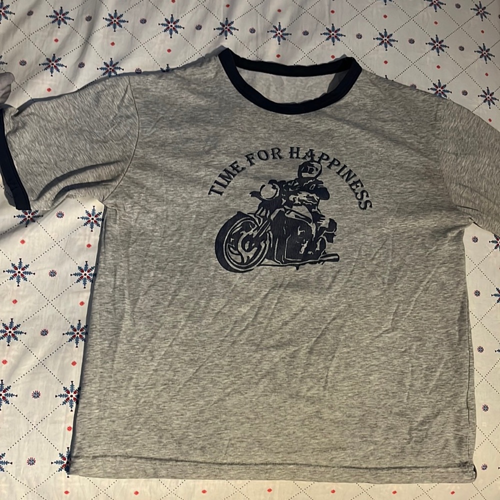 gray tee from shein